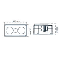 Atom Air Buller 2 Bathroom Heater