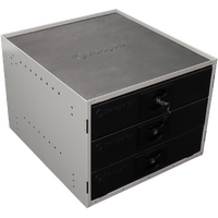 Storagetek Cabinet with 3 Small Drawers