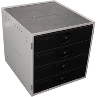 Storagetek Cabinet With 4 Small Drawers