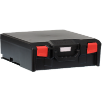 Storagetek Case Large ABS Lid with Dividers Black