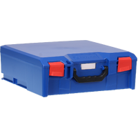 Storagetek Case Large ABS Lid with Dividers Blue