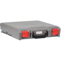 Storagetek Case Small ABS Lid with Dividers Grey