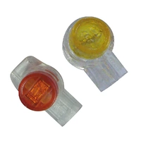 Cabac Telecom Splice Connectors Red 3W PK100