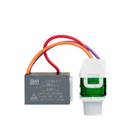 Clipsal Iconic 4-Position Rotary Switch Mech Off-1-2-3 with Capacitor 75VA