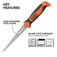 Klein Tools Fixed Blade Rasping Jab Saw