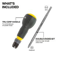 Klein Tools Fastbit Tru-Grip Screwdriver