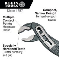 Klein Tools Classic Klaw 2-Piece Pump Pliers Set