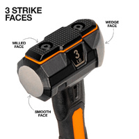 Klein Wedge Sledgehammer 3 lb Fibreglass Handle