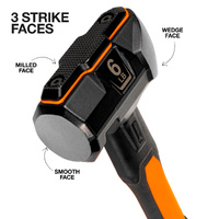 Klein Wedge Sledgehammer 6lb Fibreglass Handle