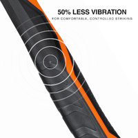 Klein Anti-Vibration Milled Face Framing Hammer 22oz Full Steel Core