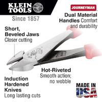 Klein Tools Journeyman Diagonal Cutting Pliers 8 Inch