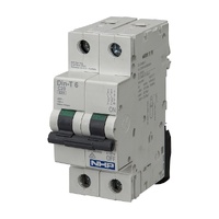 NHP DIN-T Miniature Circuit Breaker 32A 2 Pole 6kA C Curve