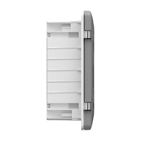 NHP MOD6+ Loadcentre Lightning 12-Way Flush Mount Transparent Door