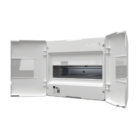 NHP MOD6+ Loadcentre Lightning 12-Way Surface Mount White Door