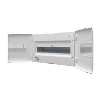 NHP MOD6+ Loadcentre Lightning 18-Way Flush Mount White Door