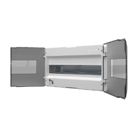 NHP MOD6+ Loadcentre Lightning 18-Way Surface Mount Transparent Door