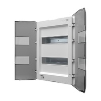 NHP MOD6+ Loadcentre Lightning 24-Way Flush Mount Transparent Door