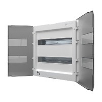 NHP MOD6+ Loadcentre Lightning 36-Way Surface Mount Transparent Door