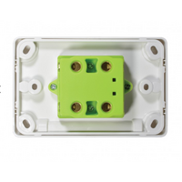 Trader Puma 45A Oven Switch Double Pole Horizontal White