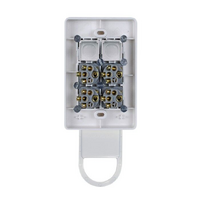 Trader Puma Switch Key Tag Vertical 6 Gang with 4 x 10AX - 16A 250V