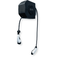 SEVR 22kW Wall Mounted Retractable EV Charging Cable Reel
