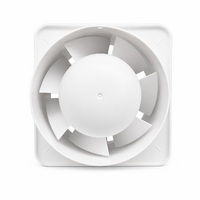 Fanco Dynamic Series 100MM Exhaust Fan Matte White Cover