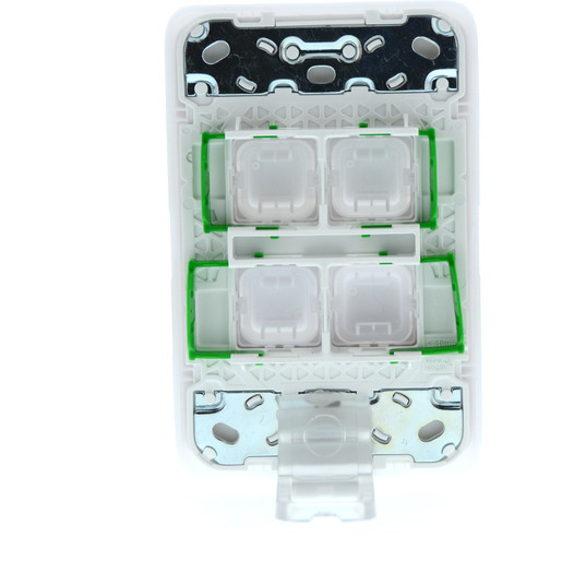 Clipsal Iconic 4 Gang Switch No Mech
