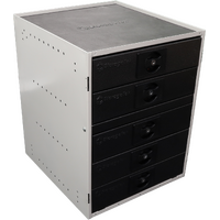 Storagetek Cabinet with 5 Small Drawers