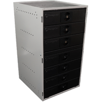 Storage Tek Cabinet With 7 Small Drawers