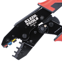 Klein Ratcheting Heat Shrink Terminal Crimper 10 to 22 AWG Wire