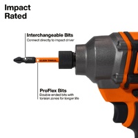 Klein Tools 15-in-1 Ratcheting Impact-Rated Screwdriver