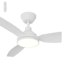 Calibo Clayfield 52" DC LED Ceiling Fan White with Remote