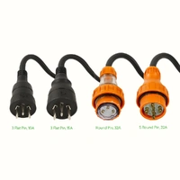 SEVR 22kW 4-in-1 Portable EV Charger with Type 2 Cable & Adaptors