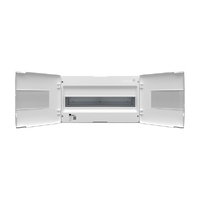 NHP MOD6+ Loadcentre Lightning 18-Way Surface Mount White Door