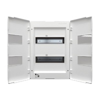 NHP MOD6+ Loadcentre Lightning 24-Way Surface Mount White Door