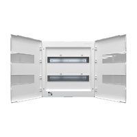 NHP MOD6+ Loadcentre Lightning 36-Way Flush Mount White Door