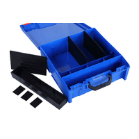 Storagetek Case Large ABS Lid with Dividers Blue
