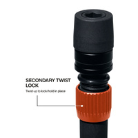 Klein Tools 12-Inch Dual-Lock Impact-Rated Extension