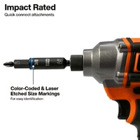 Klein Tools KNECT Impact-Rated HVAC Screwdriver/Nut Driver 11-in-1
