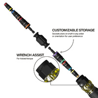 Klein 14-in-1 Impact Rated Flip Socket Set with Cushion Grip Handle