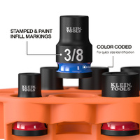 Klein Grab-And-Go Impact Socket Set SAE 7-Piece