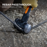 Klein Dual-Faced Drilling Hammer 3lb Fibreglass Handle Heavy-Duty