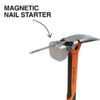 Klein Anti-Vibration Milled Face Framing Hammer 22oz Full Steel Core