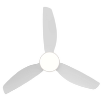 Calibo Clayfield 48" DC LED Ceiling Fan White with Remote