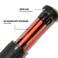Klein Tools 6-in-1 Insulated Auto-Lock Screwdriver