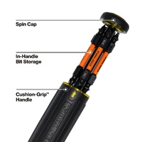 Klein Tools 15-in-1 Ratcheting Impact-Rated Screwdriver