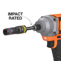 Klein Quad-4 Heavy-Duty Impact Flip Socket SAE