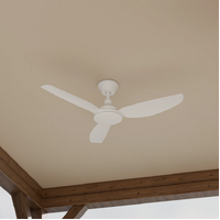 Calibo Clayfield 48" DC Ceiling Fan White with Remote