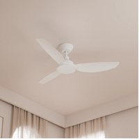 Calibo Clayfield 52" DC LED Ceiling Fan White with Remote