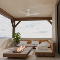 Calibo Clayfield 52" DC Ceiling Fan White with Remote